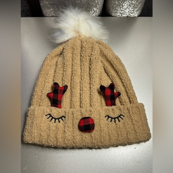 Reindeer Beanie - Picture 1 of 2
